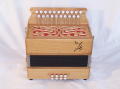 Accordéon diatonique B.Loffet "Etude - 3 voix"