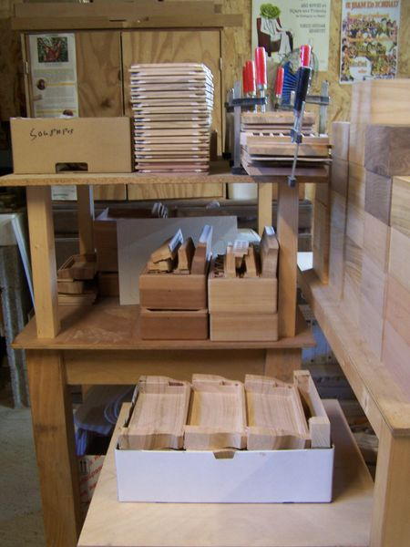 Atelier bois fabrication des Graet e Breizh 11