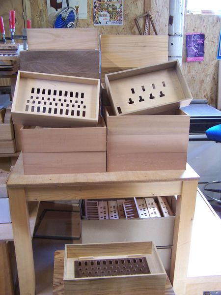 Atelier bois fabrication des Graet e Breizh 24