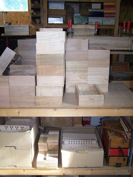 Atelier bois fabrication des Graet e Breizh 25