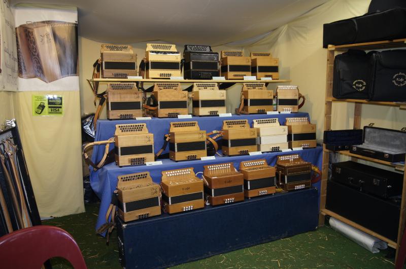Mon stand au chateau d'Ars.